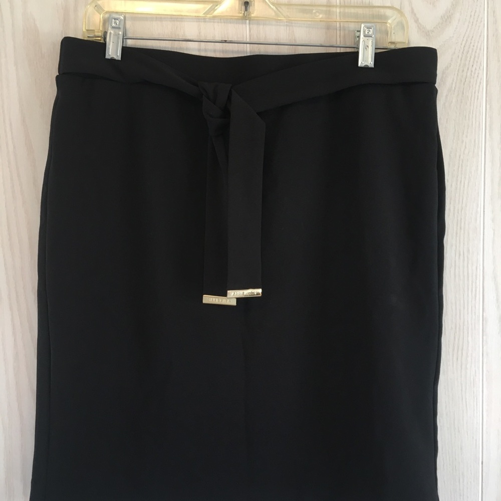Black tube dress skirt